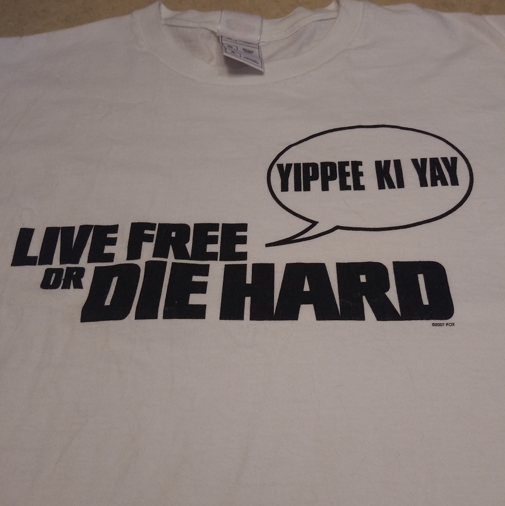 Men's t-shirt for you Die Hard fans out there!